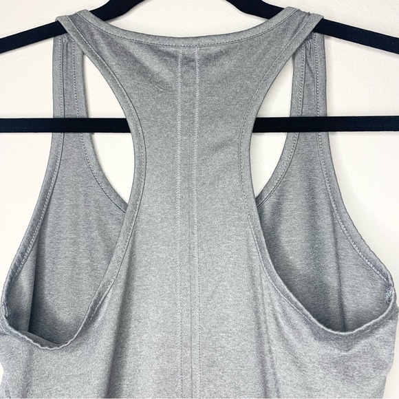 Layer 8 | Gray Racer Back Tank Top - Small - Picture 6 of 8